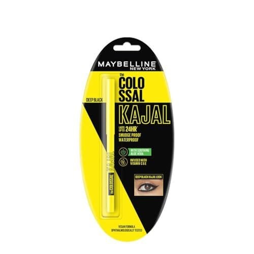 Maybelline New York Colossal Kajal, Intense Colour, Waterpro...