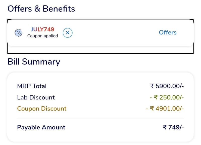 MediBuddy Loot : Flat ₹5151 Off on Full Body Health Check-Up + Vitamin Tests 🔥🔥
