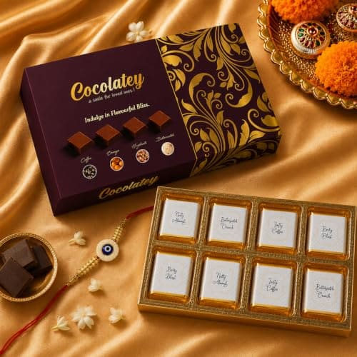 🛒 Rakhi with Chocolate Gift Hamper for Brother, Sister, Bhabhi and Kids