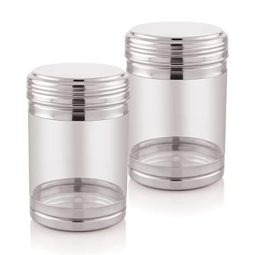 Amazon | Attro Nexon Stainless Steel See Through Airtight Containers  @318