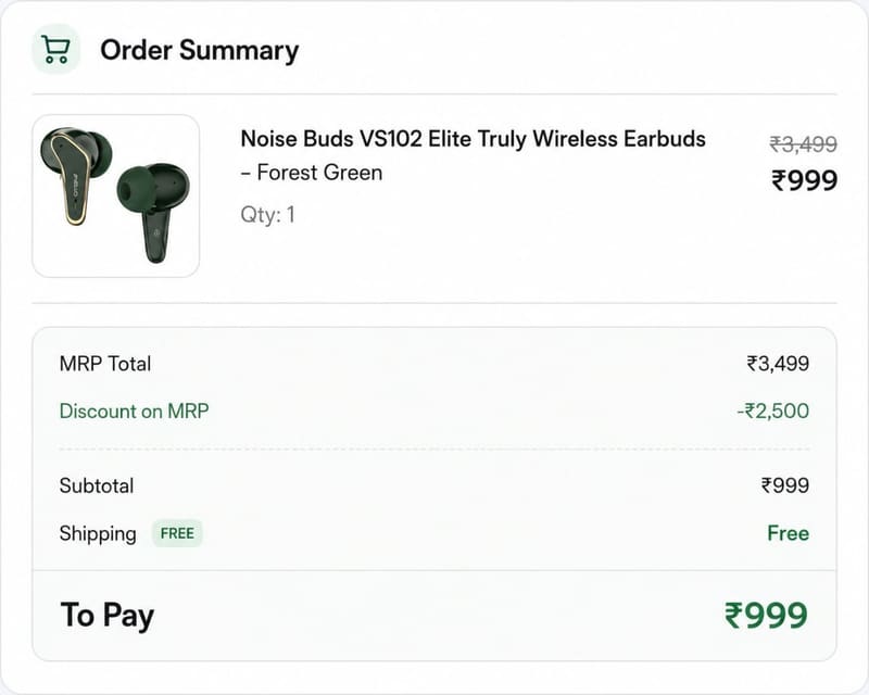 🎧 Noise Buds VS102 Elite