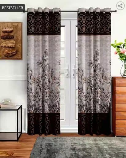 🔥 CORTINA Eyelet Curtain Set of 2 🏠