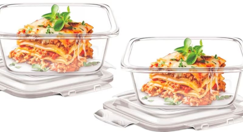 Signoraware Glass Square Containers (320ml x 2) @293.