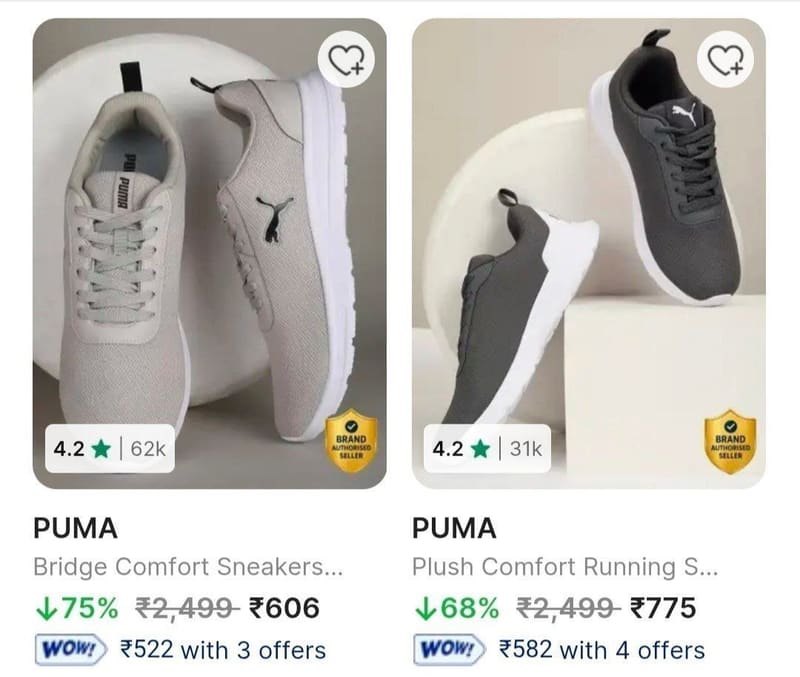 🔥Puma Shoes Loot 😱
