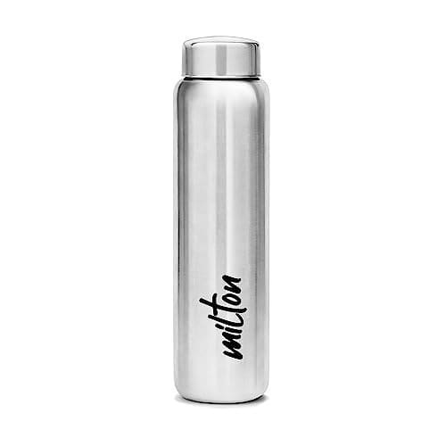 🛒 MILTON Aqua 1000 Stainless Steel Water Bottle, 920 ml, Silver | Leak Proof | Office Bottle | Gym Bottle | Home | Kitchen | Hiking | Treking, Travel (Pack of 1)