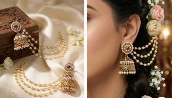 🔥 MEIRA JEWELLERY Circular Jhumkas Earrings