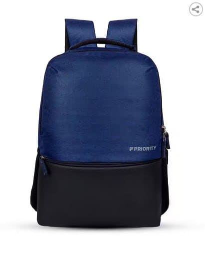 🔥 PRIORITY Unisex Laptop Backpack with Bottle Holder - 20L
