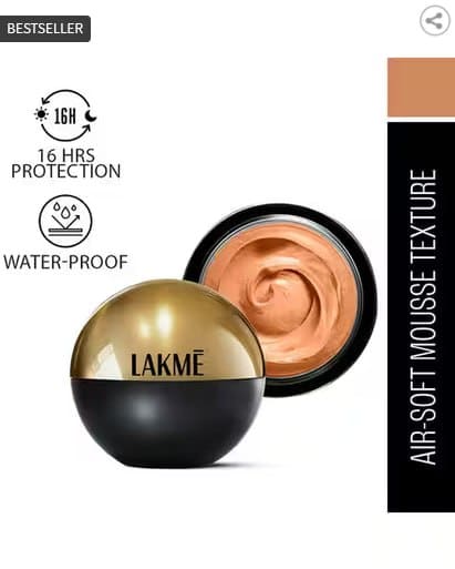 🔥 Lakmé Xtraordin-airy Mattereal Mousse Foundation 💄✨