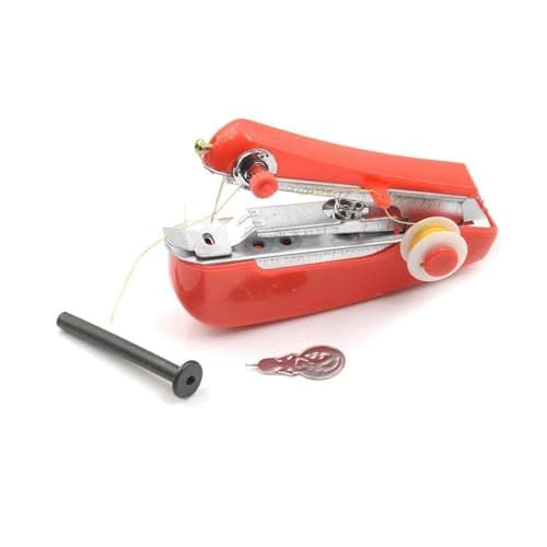 🛒 Mini Hand Sewing Machine | Portable Handy Stitch Machine for Quick Clothes Repair & DIY Stitching | Compact Manual Sewing Tool for Home, Travel & Emergency Use