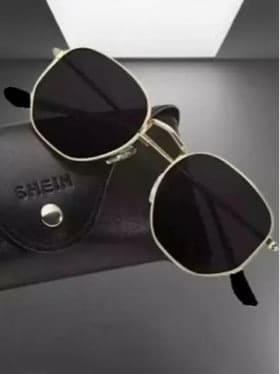 SPADEACES Unisex Rectangle Sunglasses with UV Protected Lens (Pathan 01)