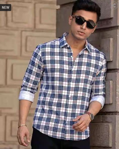 MARMIC FAB Men Checked Regular Fit Shirt