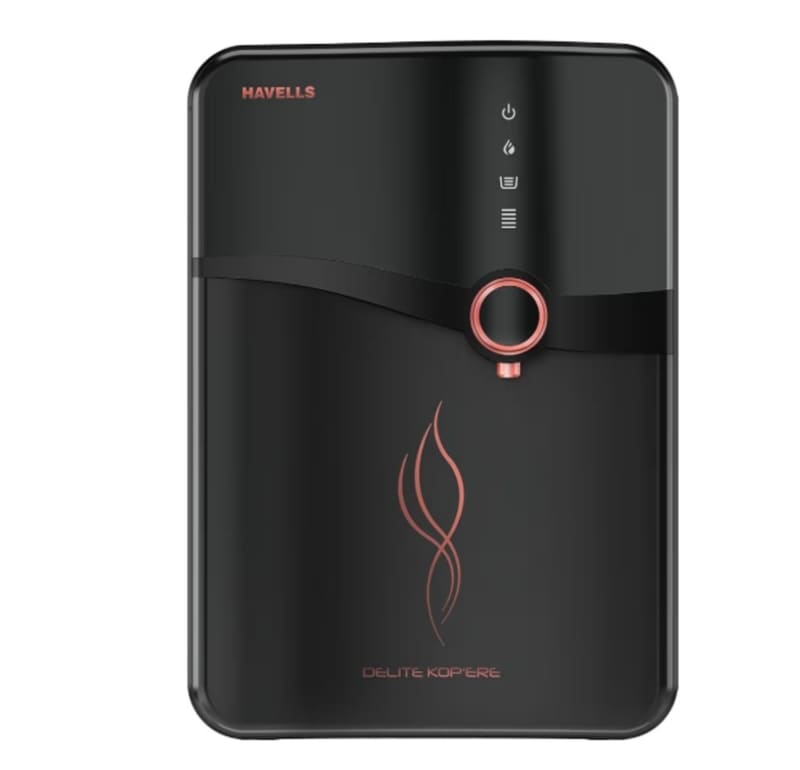 Havells Delite Kop'ere Water Purifier with 7 stages and 6.5L tank. for ₹9290.