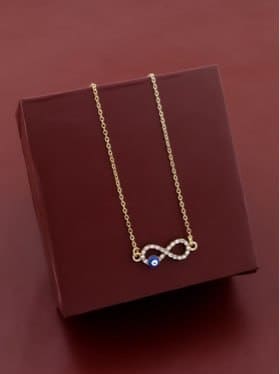 SZN Women Gold-Plated Handcrafted Necklace And Chains