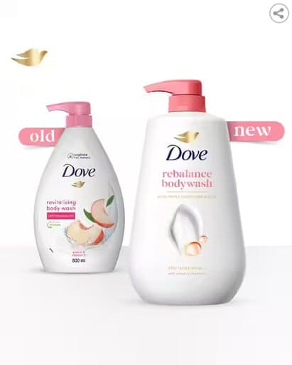 DOVE Revitalizing Bodywash with Triple Hydration Serum (825 ml)