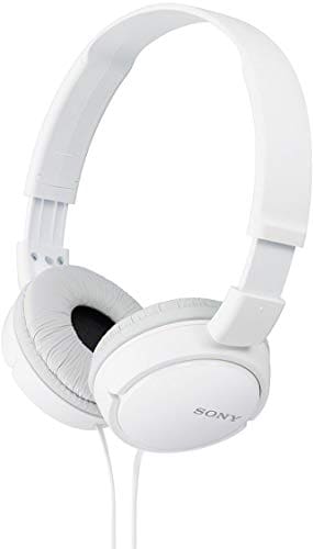 🛒 Sony MDR-ZX110A On Ear Stereo Wired Headphones (White), Without Mic