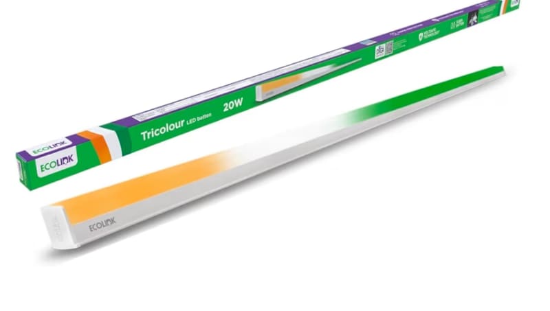 EcoLink 20W Tricolour LED Batten Light @122