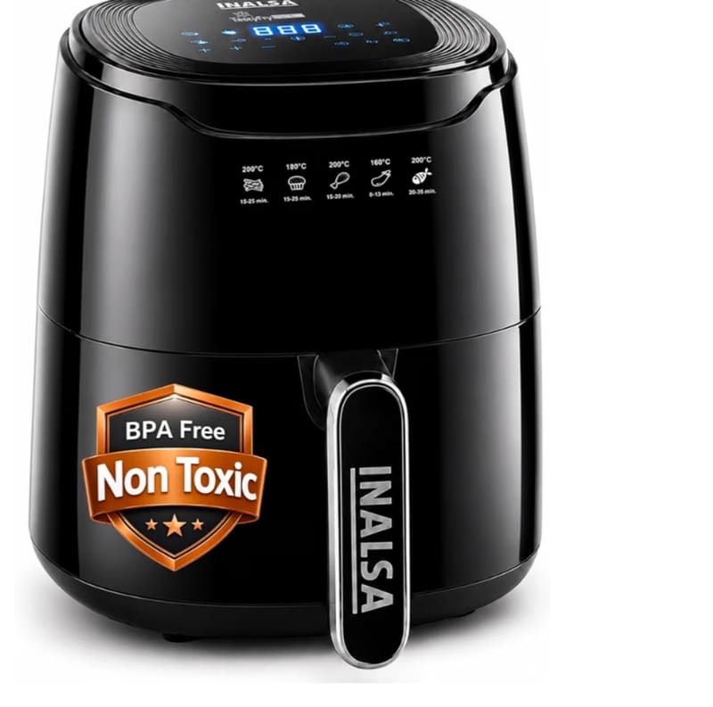 INALSA Air Fryer 4.2 Ltr with Air Crisp Technology