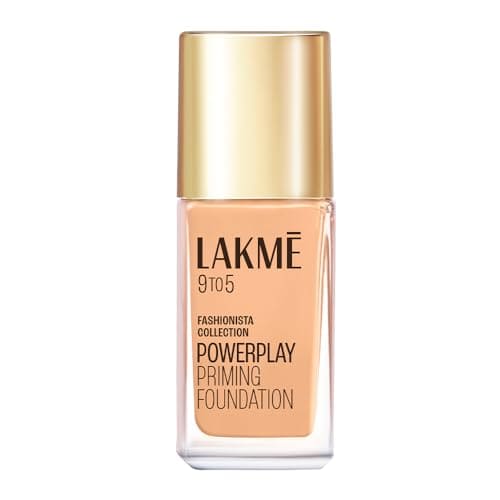 Lakme 9To5 Primer + Matte Perfect Cover Foundation, W120 War...
