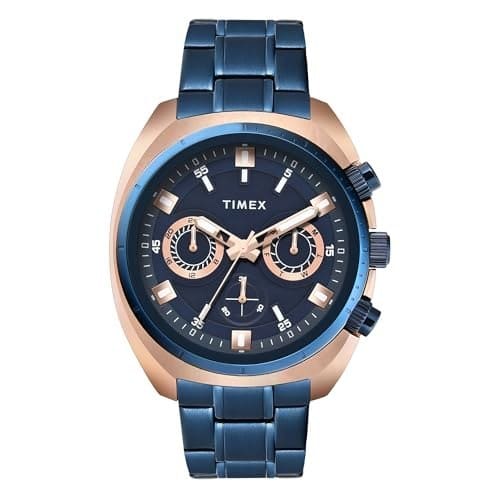 TIMEX Blue Round Dial Analog Men's Watch - TWEG28203