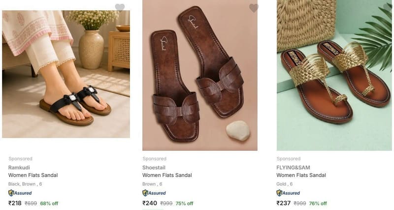 🔥Flipkart Women’s Footwear Deals — Budget to Trendy