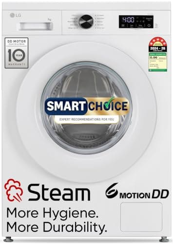 LG Smart Choice, 7 Kg, 5 Star, Steam, Inverter Direct Drive ...