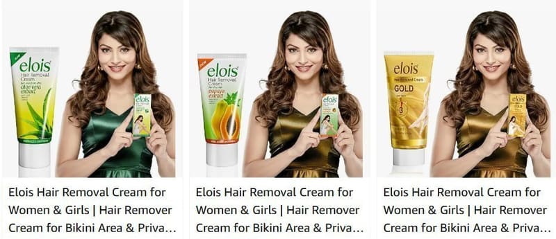Amazon |   Elois Hair Removal Cream @70