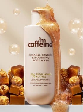🔥 MCaffeine Exfoliating Body Wash (300ml) 🧴✨