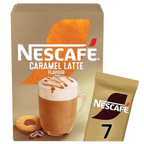NESCAF Caramel Latte Instant Coffee 7 x 17g Sachets