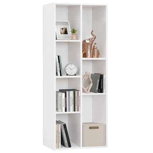 ABOUT SPACE 5 ft Book Shelf - 7 Cubes Engineered Wood DIY Bo...