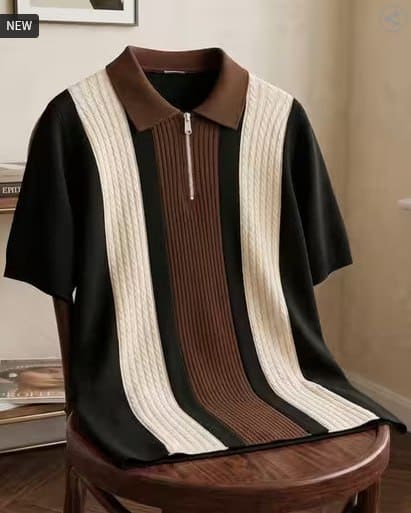 🔥 BUDA JEANS CO Men Colourblocked Regular Fit Polo T-Shirt 👕✨