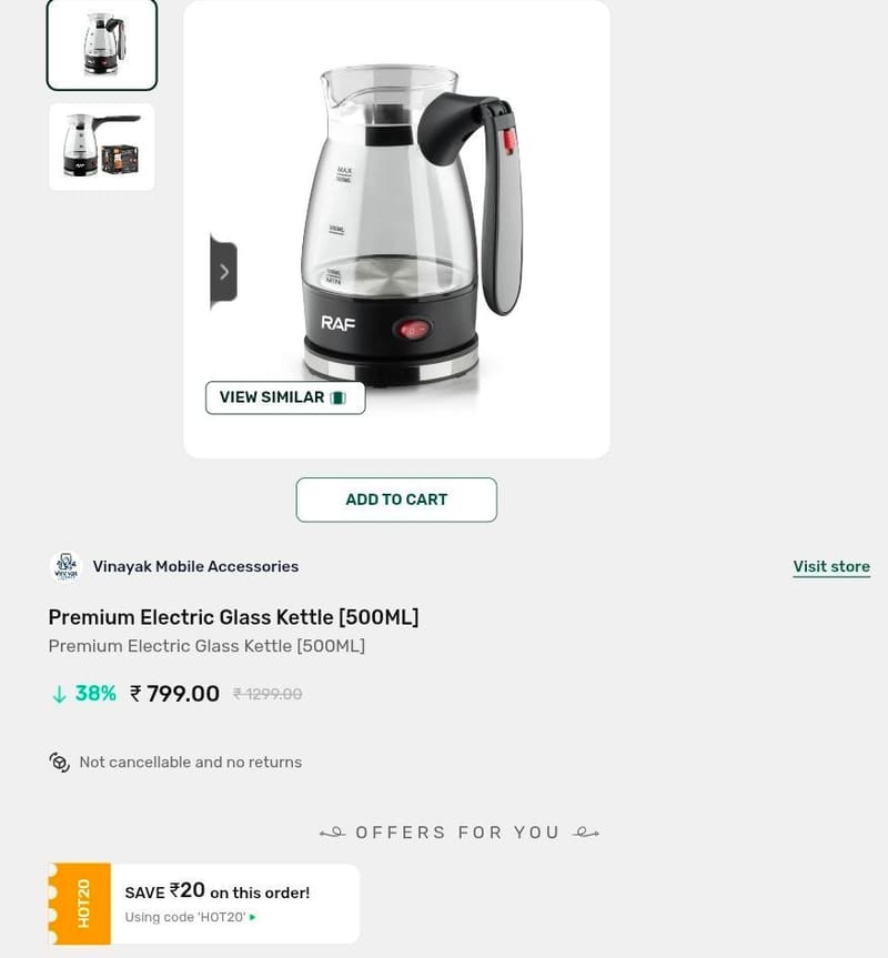 ONDC ⚡ Kitchen Essential Deal!