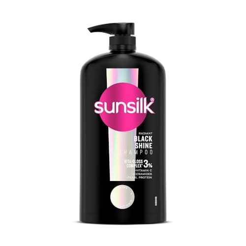 Sunsilk Stunning Black Shine Shampoo 1 L|| With Amla + Oil &...