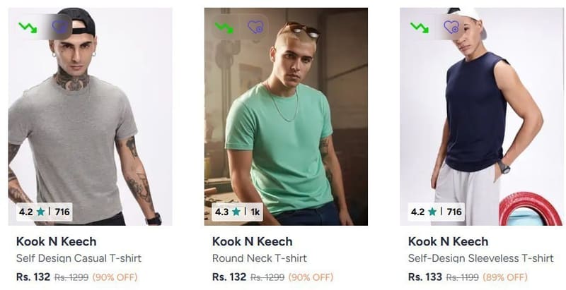 Myntra Right To Fashion Sale is LIVE : Upto 90% Off On Branded Clothing.