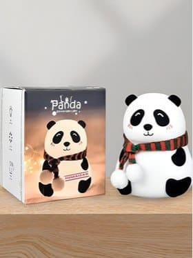 EarthCraft Silicone Panda Rechargeable Table Lamp