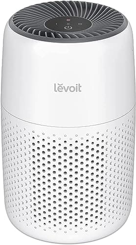 🛒 LEVOIT Core Mini Air Purifier for Coverage Area 183 Sq Ft, Ultra Efficient HEPA Filter, Remove 99.97% Dust, Smoke, & Pollen, With Fragrance Sponge, 3 Speed for Better Sleep, (2 Years Warranty)