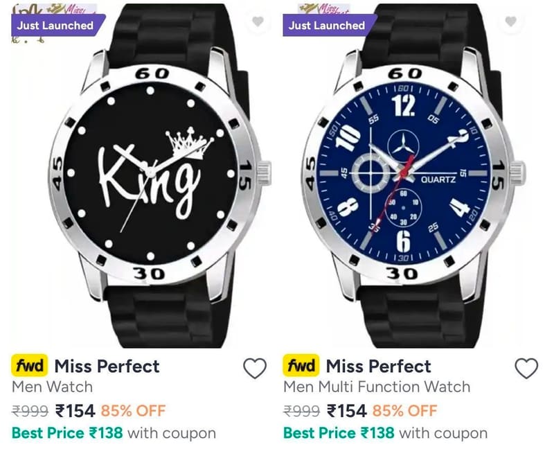 Myntra | Upto 85% Off On Watches  🔥🔥