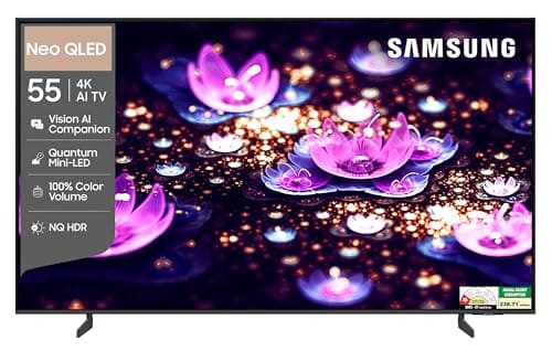Amazon | Samsung 55 inches Neo QLED 4K Samsung Vision AI Smart TV QA5 @79990