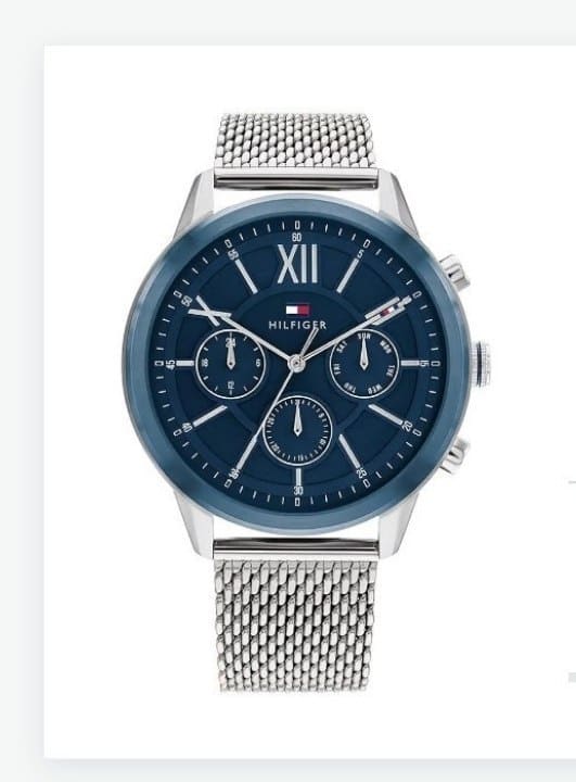 Tommy Morrison Quartz Multifunction Blue Dial Watch for Men for ₹5,269.