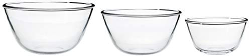 Amazon Brand - Solimo Mixing/Serving Borosilicate Glass Soli...