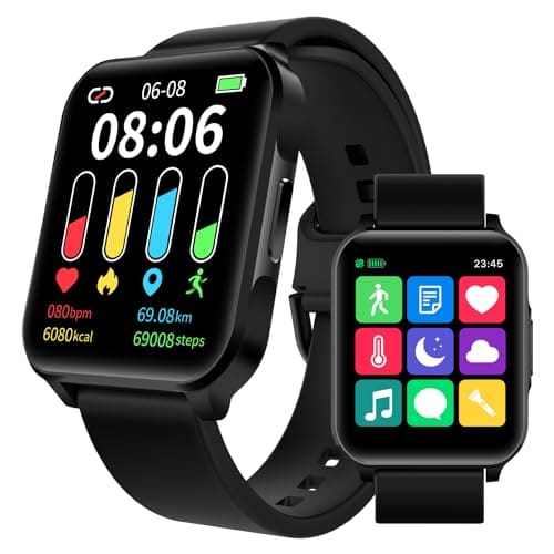 BENIO Smart Watch for Men and Women, 1.69" Fitness Tracker, ...