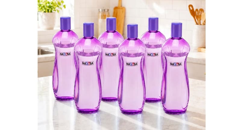 Nayasa Water Bottle Set Of 6 for ₹215.