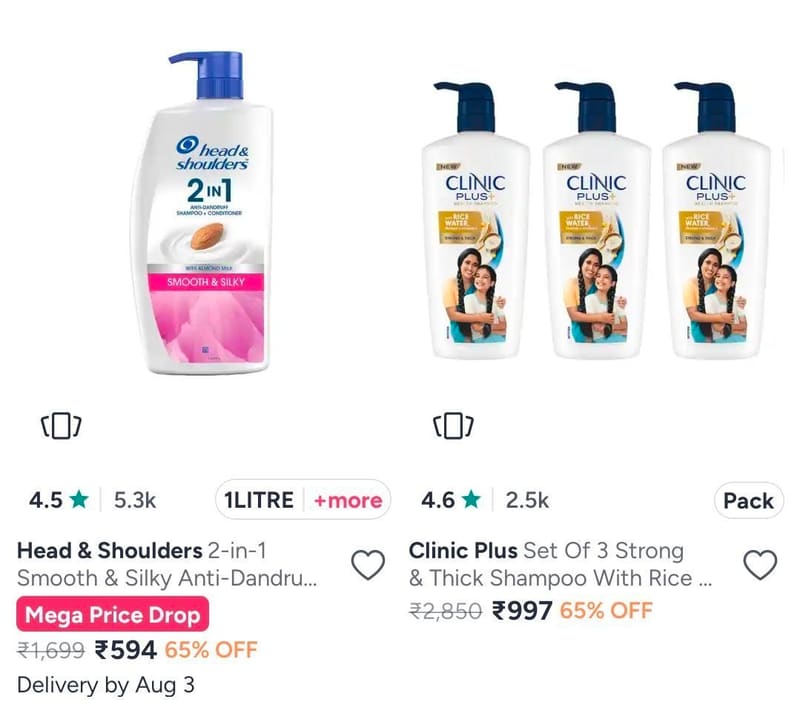 🔥Beauty Mega Deals on Myntra 🔥
