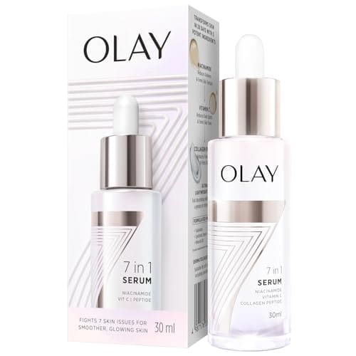 Olay 7in1 Ultra-light Face Serum | Niacinamide, Vitamin C, C...