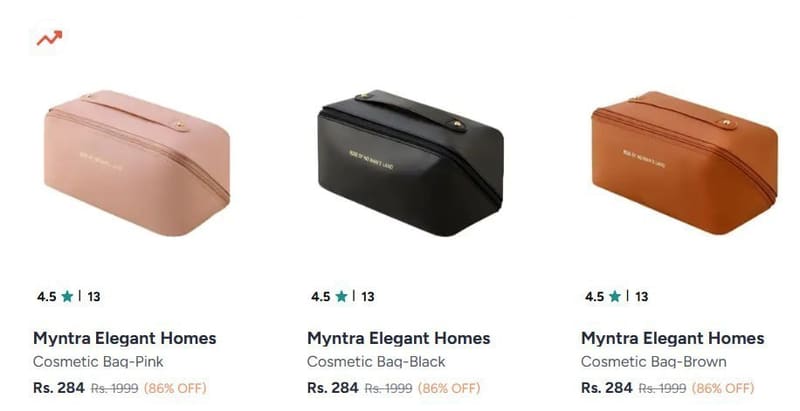 Myntra | Makeup Organizers starting at 119/-