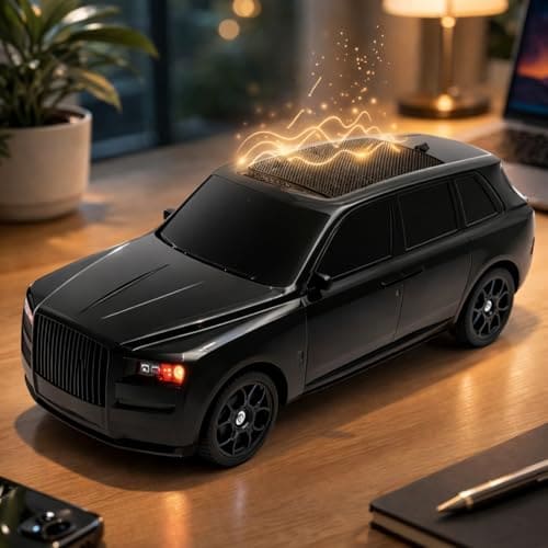 🛒 Toy Imagine Bluetooth Toy Car Speaker | Portable Car-Shaped Wireless Speaker with 5W Stereo Sound & 1200mAh Battery | TF/USB/FM/TWS Support, Multicolor Music Toy