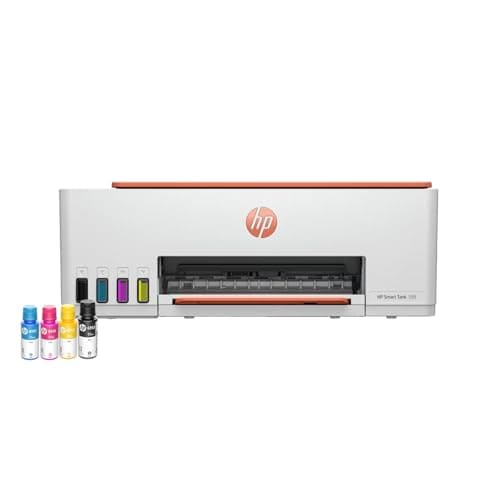 🛒 HP Smart Tank 589 All-in-One WiFi Colour Printer |Up to 4000 Black & 6000 Colour Prints I Print,Scan & Copy for Home/Office