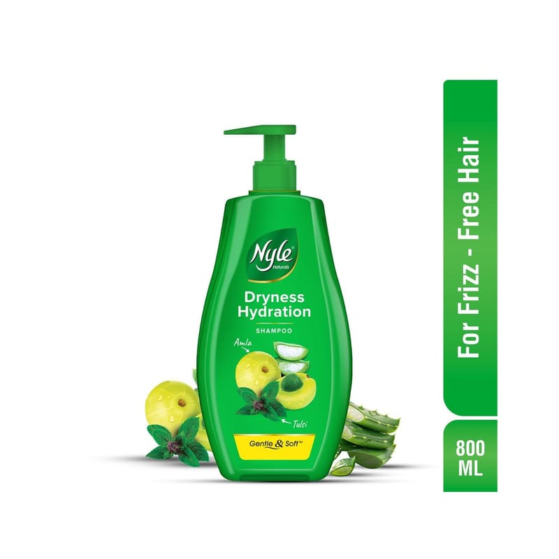 Natural Hydration Shampoo-For Dry & Frizz Free Hair |With Tu...