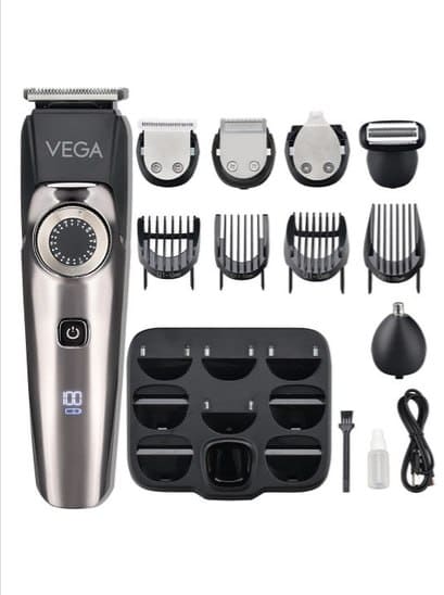 🔥 VEGA Men VHTH-32 9-in-1 Pro Multi Grooming Trimmer 🧔✨