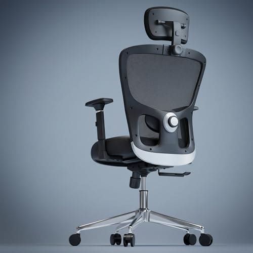 🛒 Ergo throne Urbanova Pro Ergonomic Office Chair for Work | Multi-Lock Mechanism | 4 Year Warranty | 3D Armrest | Adjustable Lumbar (3D with 3 Position Lock)