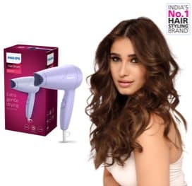 💨 Philips ThermoProtect HP8144/46 Hair Dryer Quick Drying 1000W - Light Purple